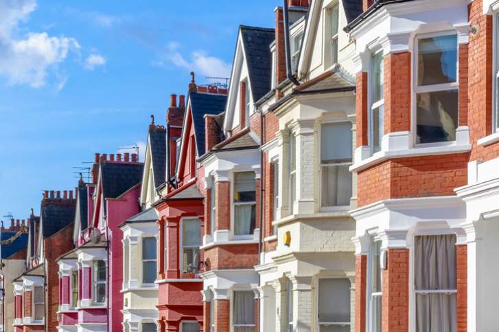 terraced houses